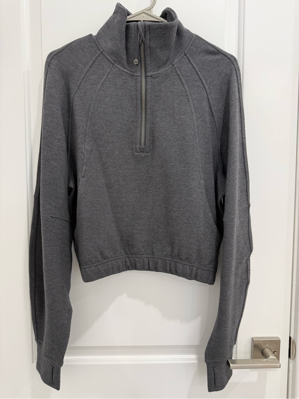 Scuba waffle half zip